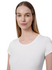 Koszulka T-shirt Damski z nadrukiem biały 4F SS23 TTSHF583