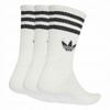 Skarpety unisex adidas 3-pak białe JV7401