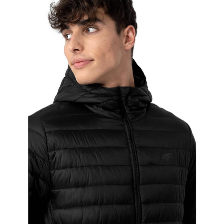 Kurtka puchowa Męska 4F H4Z22 KUMP004 czarna