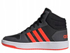 Buty Młodzieżowe z wyższą cholewką adidas Hoops Mid 2.0 GZ7768