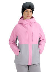 Kurtka narciarska damska 4FWAW25TTJAF0805 róż