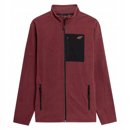 Polar Męski 4F AW23TFLEM123 burgund