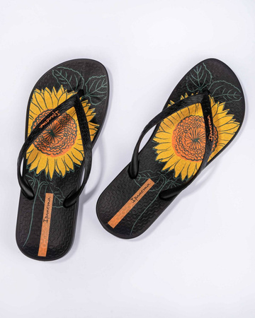 Japonki Damskie z kwiatowym wzorem Ipanema Anatomic Temas XII FEM 83178-23923