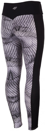 Legginsy Damskie Sportowe na siłownię Fitness 4F H4L17-SPDF005 ALLOVER