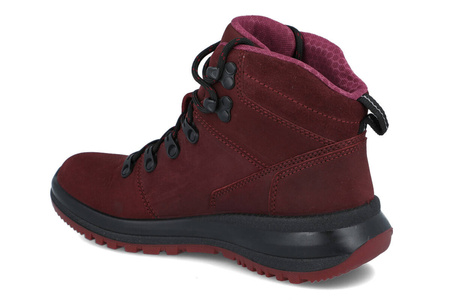 Buty Damskie Trekkingowe Jesienno Zimowe 4F OBDH261 bordowe