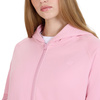 Bluza rozpinana z kapturem damska 4FWMM00TSWSF1763 jasny róż