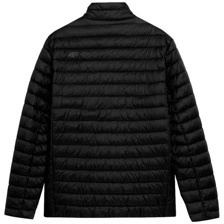 Kurtka Męska Pikowana bez kaptura 4F H4Z21-KUMP003 CZARNA