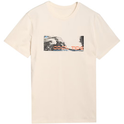 Koszulka męska t-shirt 4FWSS25TTSHM2030 złamana biel