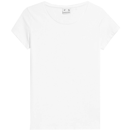 Koszulka Damska 4F biała 4FAW23TTSHF0906