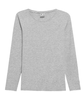 Koszulka z długim rękawem Longsleeve Damski szary 4F NOSH4-TSDL350