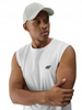 Koszulka męska beż rękawów tank top 4FWMM00TSLEM125 biały 