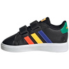 Buty Dziecięce adidas Grand Court Czarne HP8918