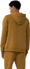 Bluza Męska z kapturem 4F złota 4FAW23TSWSM0773