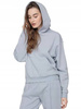 Bluza Damska 4F z kapturem H4L22 BLD031 niebieska