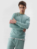 Bluza dresowa męska miętowa 4F WSS24 TSWSM1181