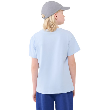 Koszulka chłopięca t-shirt 4FJWSS25TTSHM2324 niebieski