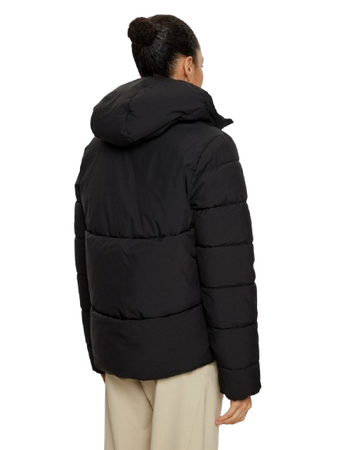 Damska kurtka puchowa pikowana 4F 4FWAW24TDJAF473 czarna