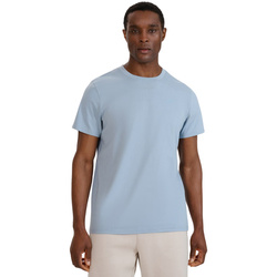 Koszulka męska t-shirt 4FWSS25TTSHM2074 jasny niebieski