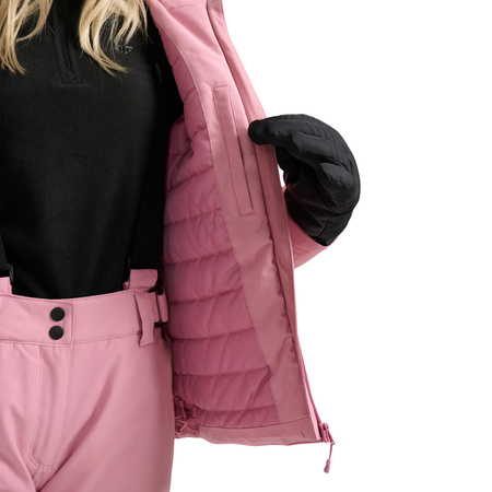 Kurtka narciarska damska 4FWAW25TTJAF0954 róż
