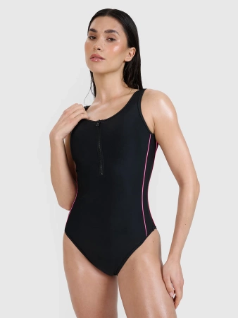 Damski kostium kąpielowy jednoczęściowy 4F 4FWSS25USWSF084 czarny