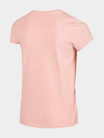 Koszulka dziewczęca 4F HJL22-JTSD003 różowa