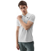 Koszulka męska polo 4F biała 4FWSS24TPTSM130