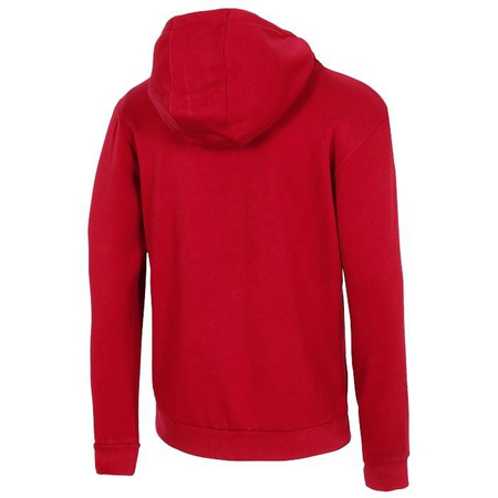 Bluza Męska z kapturem 4F H4L22 BLM352 czerwona