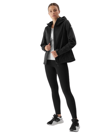 Kurtka Softshell Damski 4F AW23TSOFF178 czarna