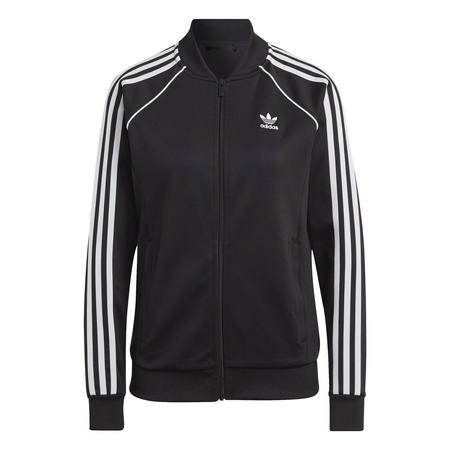 Bluza damska bez kaptura na zamek adidas IK4034 czarna