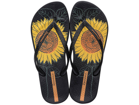 Japonki Damskie z kwiatowym wzorem Ipanema Anatomic Temas XII FEM 83178-23923