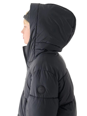 Kurtka chłopięca zimowa puchowa 4F 4FJWAW24TDJAM463 czarna