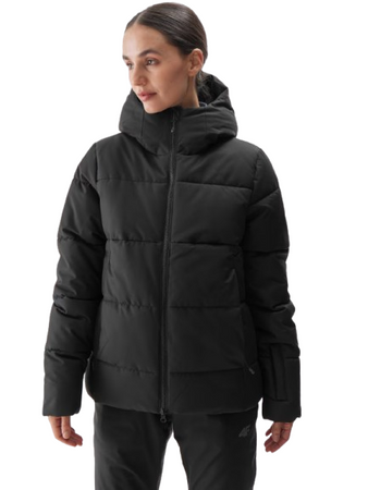 Damska kurtka narciarska 4F 4FWAW24TTJAF573 czarna