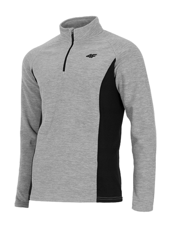 Bluza Męska Polarowa 4F H4Z21 BIMP034 jasny szary