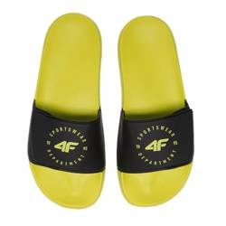 Klapki Chłopięce 4F 4FJSS23FFLIM080 limonka
