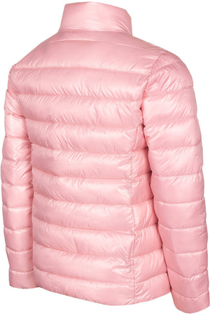 Kurtka dziewczęca Puchowa Pikowana 4F HJL22 JKUDP001 różowa