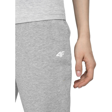 Spodnie Damskie Dresowe 4F H4L22-SPDD350 SZARE