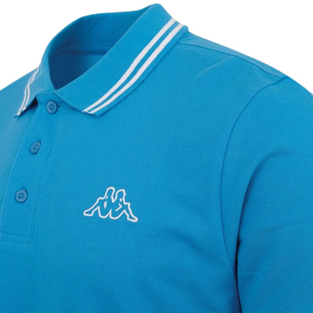 Koszulka Męska Polo Kappa niebieska 709361 17-4435