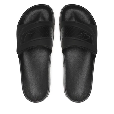 Klapki męskie na rzep 4F 4FMM00FFLIM091 czarne