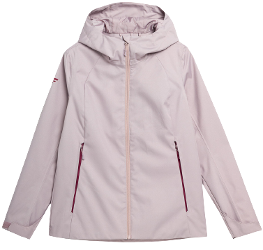 Kurtka Damska techniczna 4FSS23TTJAF091 beżowy róż