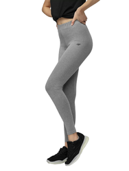 Legginsy Damskie klasyczne 4F H4L21-LEG010 SZARE