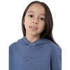 Bluza dresowa z kapturem dziewczęca 4F HJZ22-JBLD003 denim