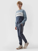 Bluza chłopięca bez kaptura niebieska 4F JWSS24 TSWSM0923