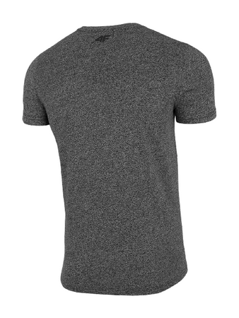  T-SHIRT MĘSKI 4F H4L21-TSM024 CIEMNY SZARY
