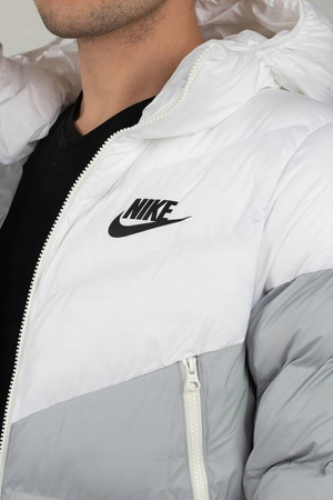 Biała kurtka męska puchowa Nike DV5121 100