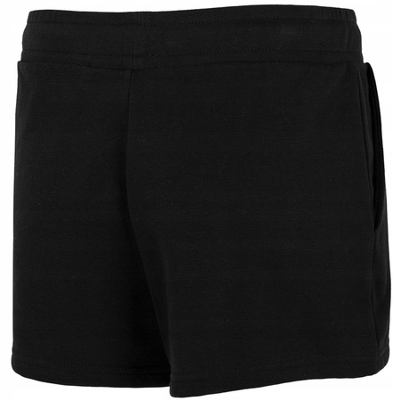 Krótkie Spodenki Dresowe Damskie 4F 4FAW22T SHOF073 czarny