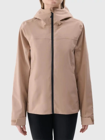 Kurtka techniczna damska 4F 4FWSS25TTJAF702 beż
