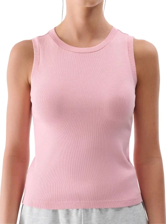 Koszulka top damski 4FWMM00TSLEF132 jasny róż