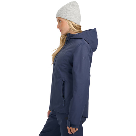 Kurtka narciarska damska 4FWAW25TTJAF0954 granat