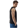 Koszulka męska tank top bez rękawów czarna 4F WSS24 TSLEM075