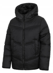 Chłopięca kurtka puchowa 4FJWAW25TDJAM622 czarna